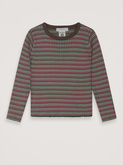 Ribstrik Bluse