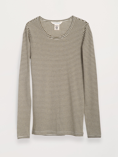 Stribet Slim T-Shirt