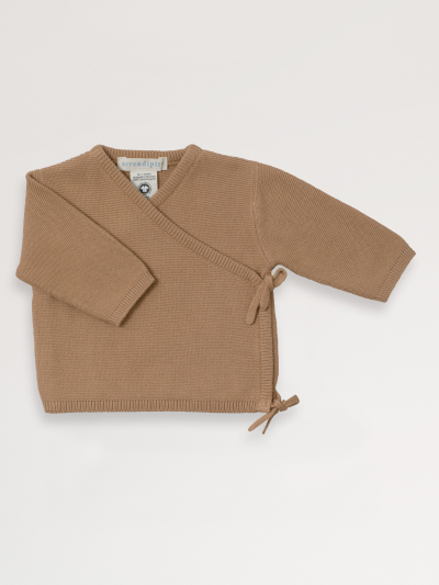 Nyfødt Strik Slå-om Bluse